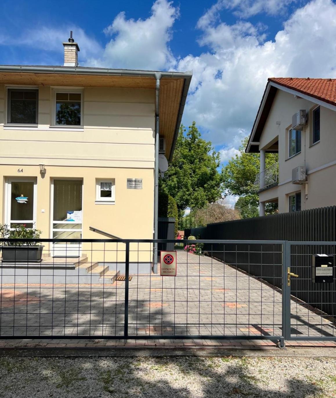 Panorama Villa Balatonboglar Bagian luar foto